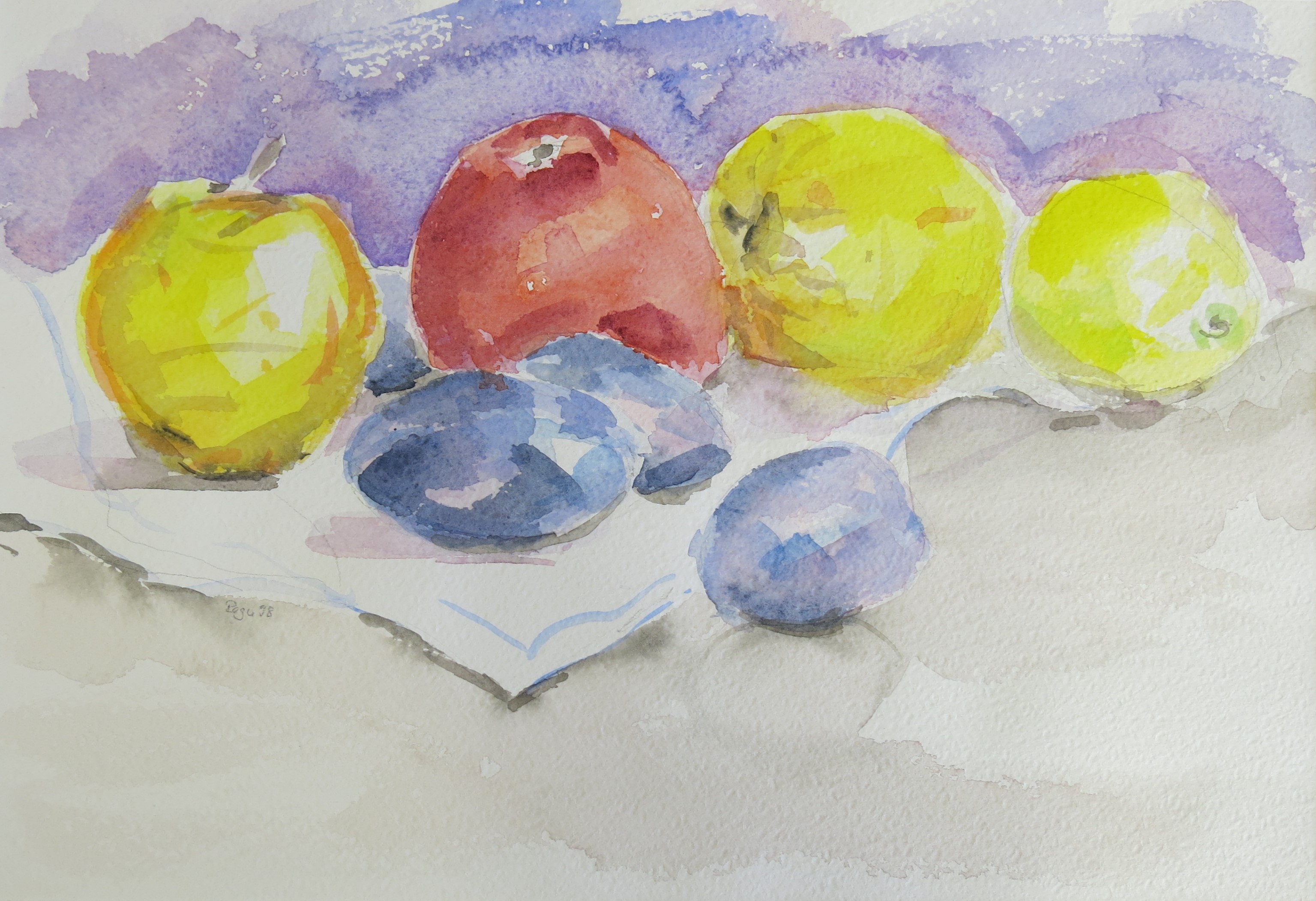 Fruechte Zwetschgen 98 Regula Frei Atelier Farbspur